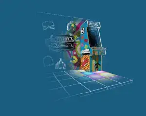 Exhibit Studios Vintage Game Console