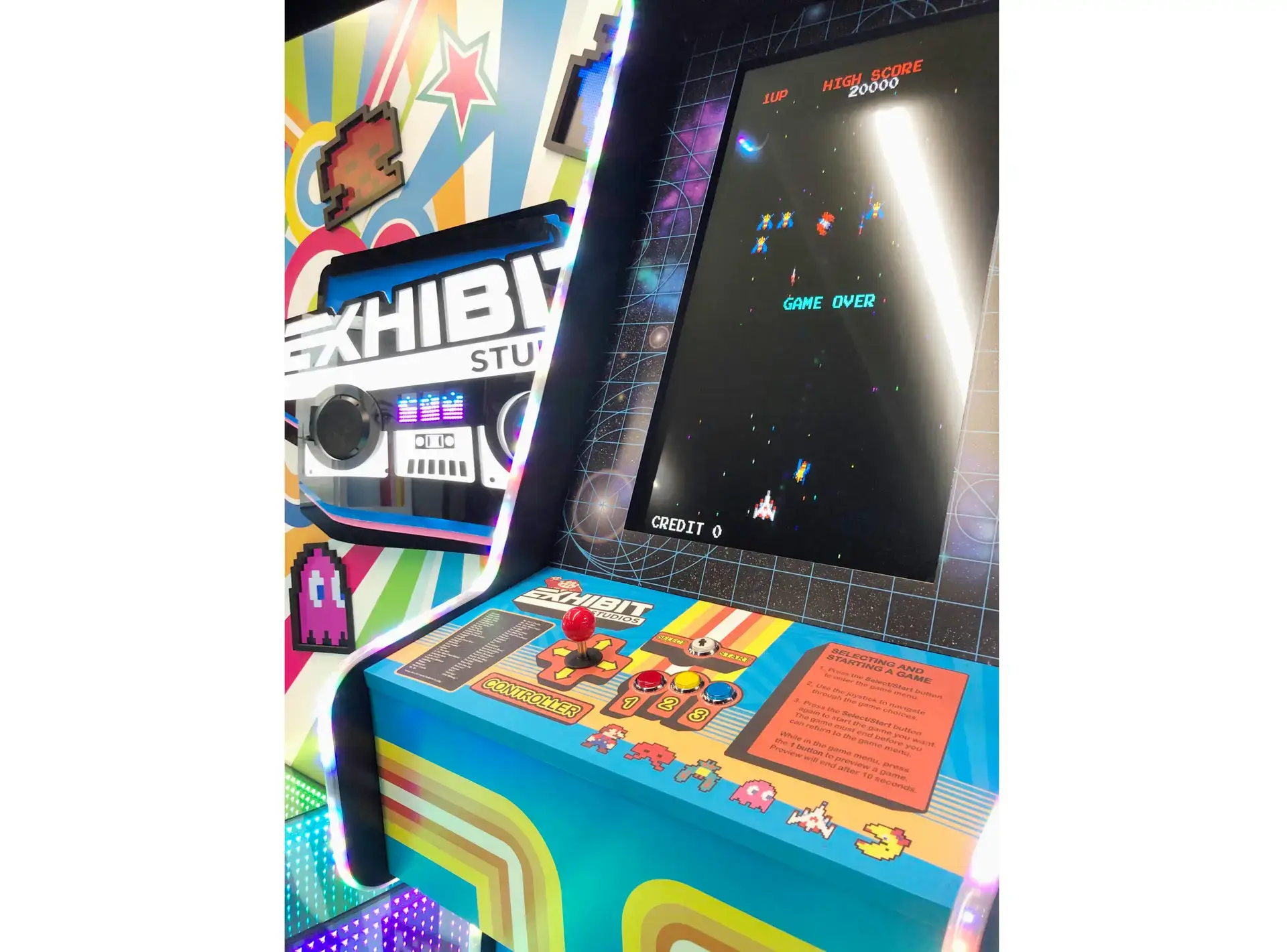 Vintage Game Console Exhibit Studios Exhibit Studios Vintage Game Console