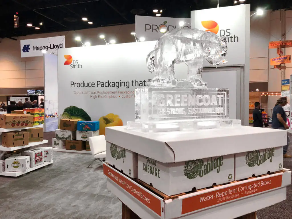 DS Smith produce packaging trade show booth