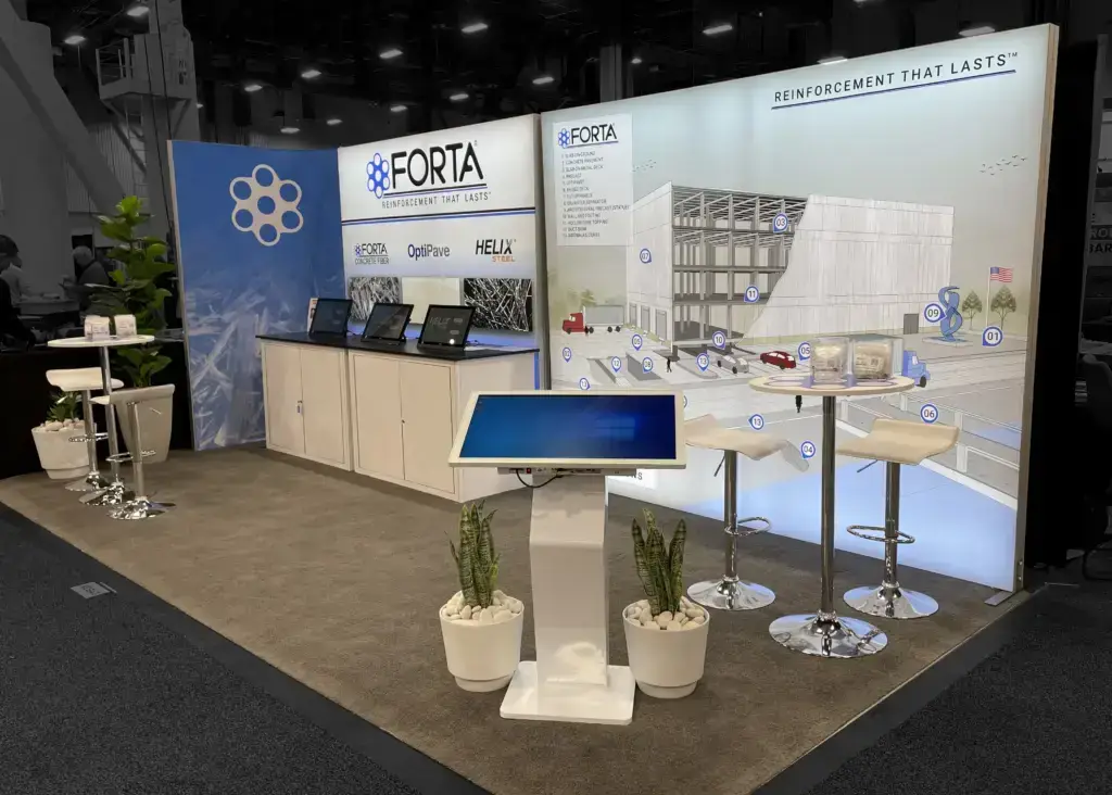 FORTA & Exhibit Studios: Transforming Trade Show Experiences Exhibit Studios Custom Booth Services trade show Exhibit Studios FORTA & Exhibit Studios: Transforming Trade Show Experiences