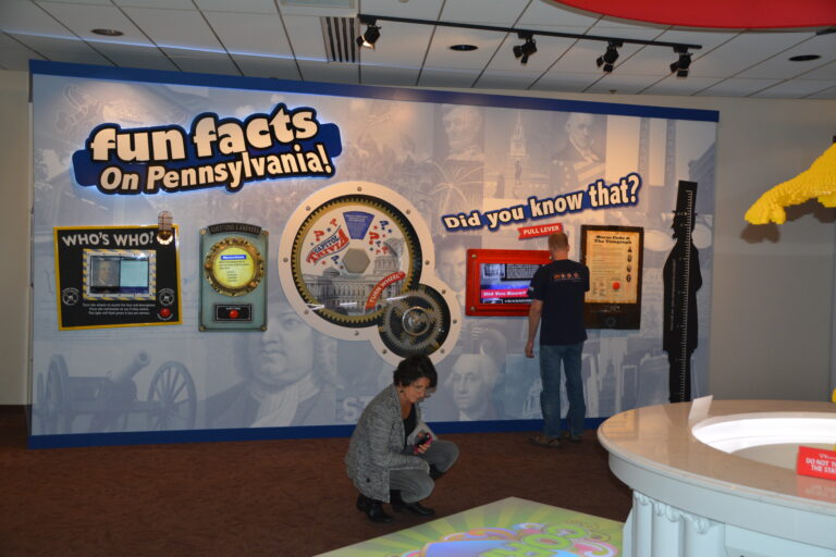 PA Capitol welcome center lobby