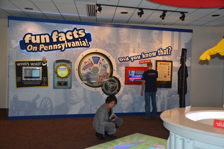 PA Capitol welcome center lobby