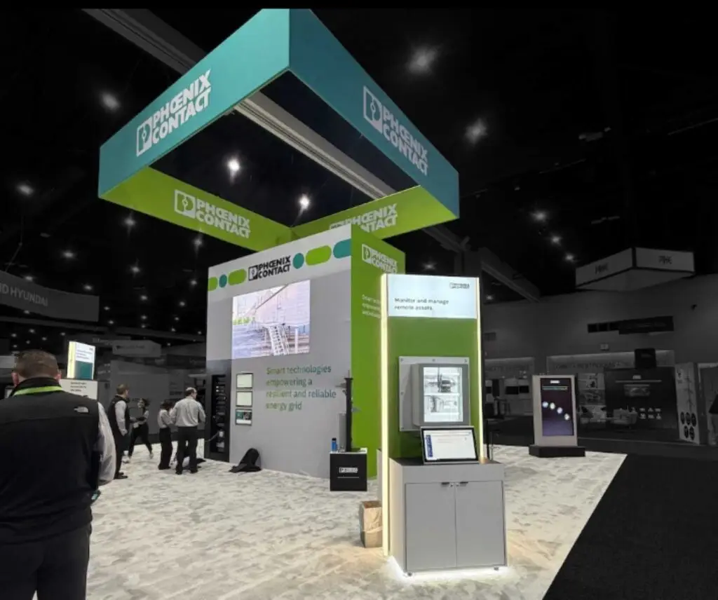 example of trade show booth design