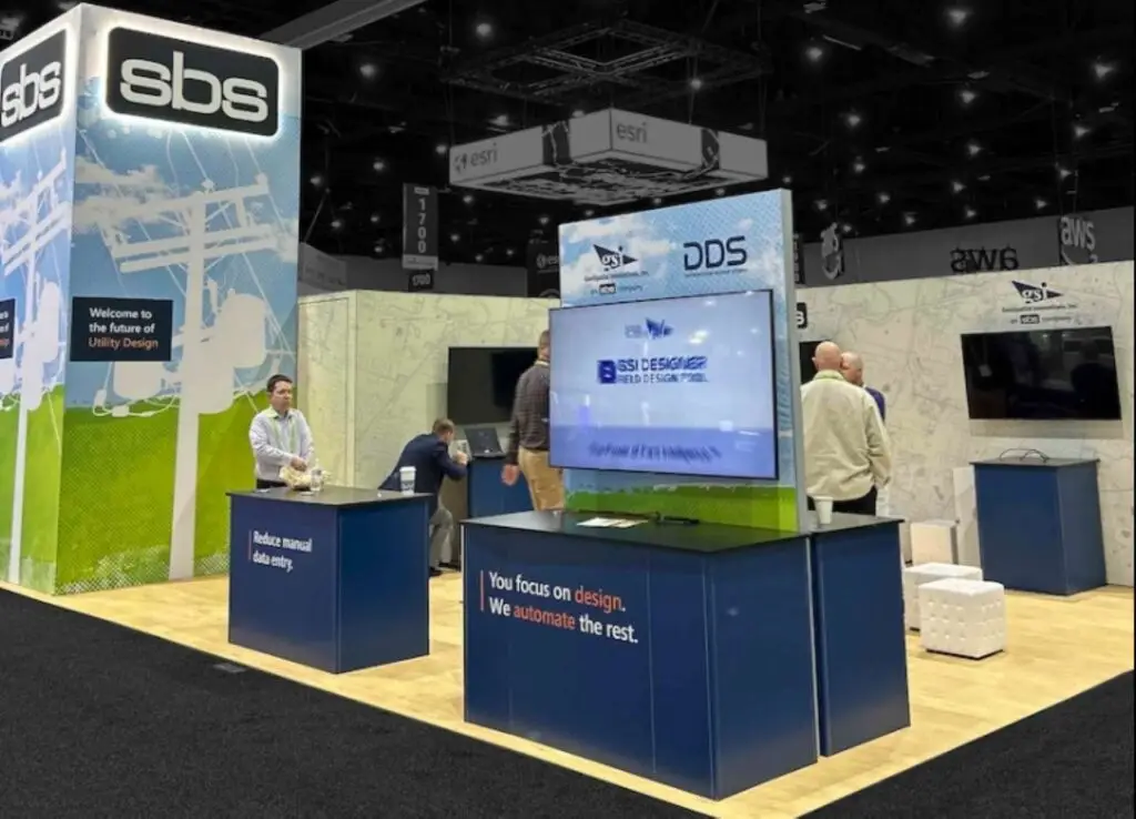 example of trade show booth design