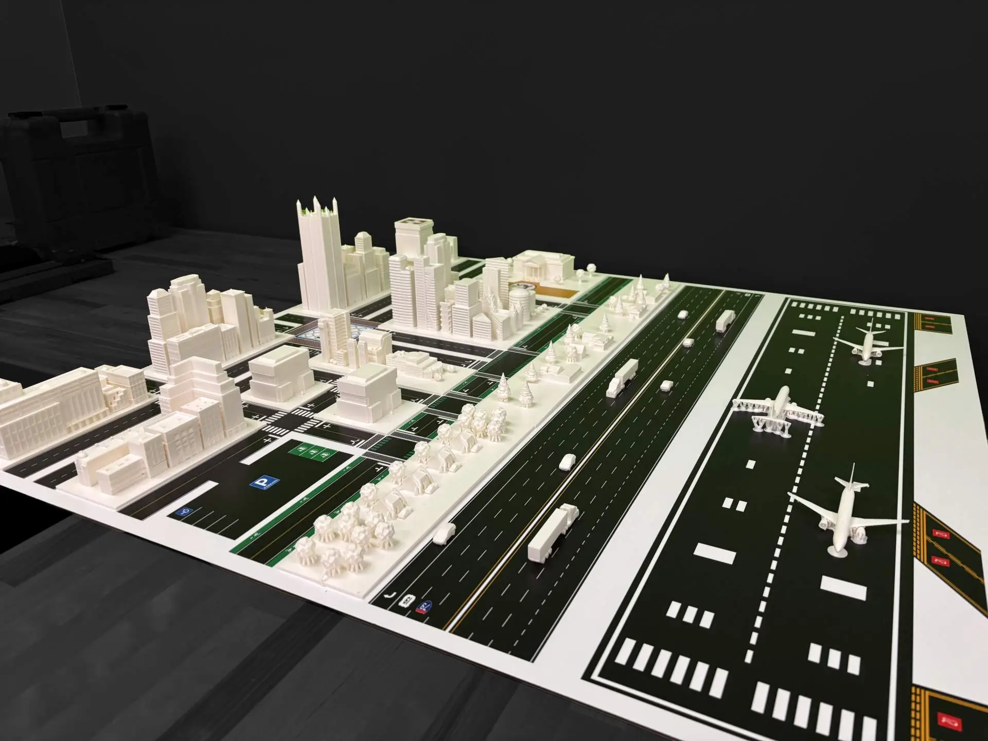 3D printed city display for PPG at the ATSSA 2026 trade show