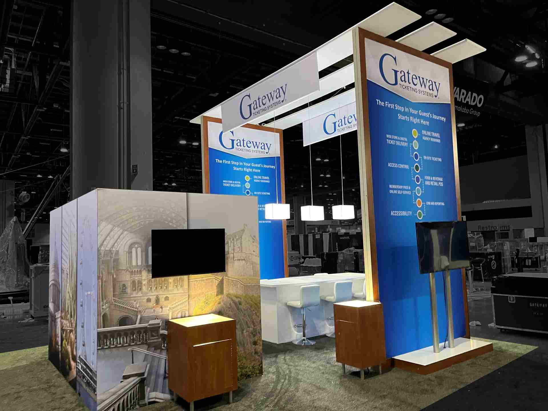 trade show graphics for Gateway by Exhibit Studios